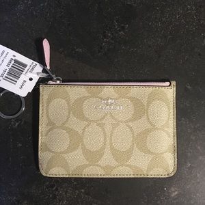 Coach keychain wallet